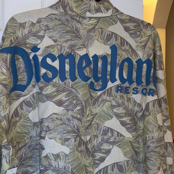 NWT Disneyland Resorts Parks Spirit Jersey L/S Jungle Print Men's… - Picture 1 of 8